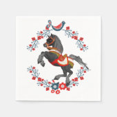 Papier Napkins, farbenfrohe Pferdeblüte Serviette (Vorderseite)