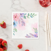 Papier Napkins-Floral Print Serviette (Beispiel)