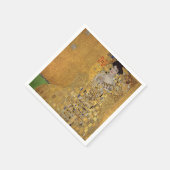 PAPIER NAPKINS : GUSTAV KLIMT : ADELE BLOCH BAUER SERVIETTE (Ecke)