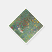 PAPIER NAPKINS : GUSTAV KLIMT : LANDGARTEN SERVIETTE (Ecke)