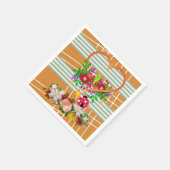 Papier Napkins, Herz und Blut Serviette (Ecke)