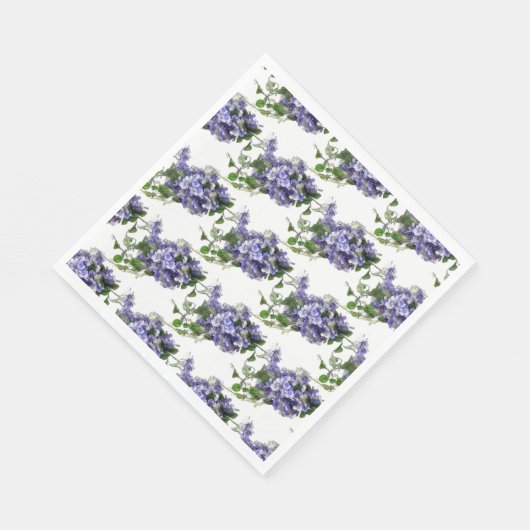 Papier Napkins-Hydrangeas Napkins Serviette (Ecke)
