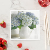 Papier Napkins-Hydrangeas Serviette (Beispiel)