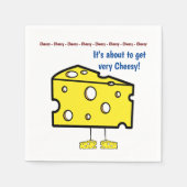 Papier Napkins, Käse Serviette (Vorderseite)