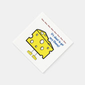 Papier Napkins, Käse Serviette (Ecke)