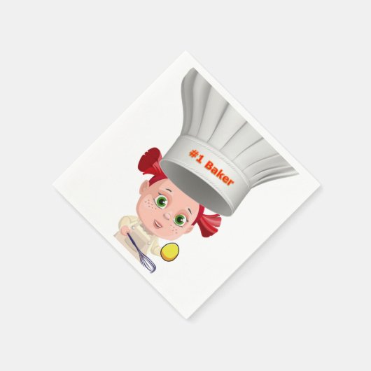 Papier Napkins, Koch Bäckerei Serviette (Ecke)