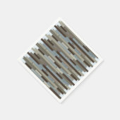 Papier Napkins, Mosaik Serviette (Ecke)