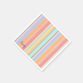 Papier Napkins, Pastel Serviette (Ecke)