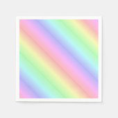 Papier Napkins, Pastel Serviette (Vorderseite)