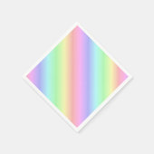 Papier Napkins, Pastel Serviette (Ecke)