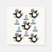 Papier Napkins, Pinguin Serviette (Vorderseite)