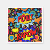 Papier Napkins, Pow Kapow Serviette (Vorderseite)