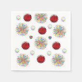 Papier Napkins, Roter Führerschein Serviette (Vorderseite)