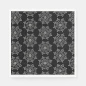 Papier Napkins - Schneeflocken Serviette (Vorderseite)