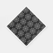 Papier Napkins - Schneeflocken Serviette (Ecke)