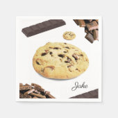 Papier-Napkins, Schokoladenkekse Serviette (Vorderseite)
