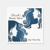 Papier Napkins, Schönheitssalon Serviette (Vorderseite)