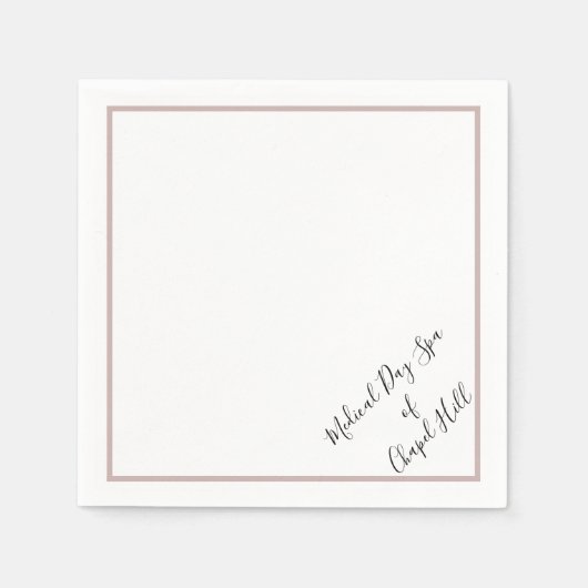 Papier Napkins, Standardcocktail Serviette (Vorderseite)