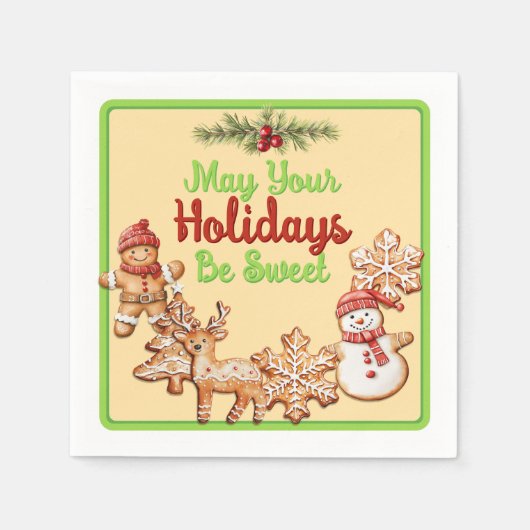 Papier Napkins, Standardcocktail Serviette (Vorderseite)