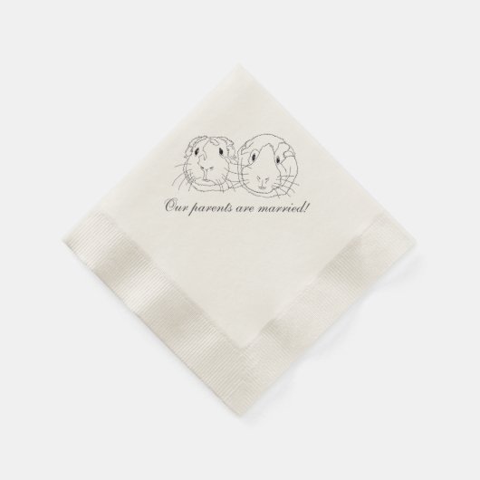 Papier Napkins, Standardcocktail Serviette (Ecke)