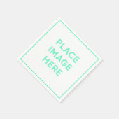 Papier Napkins, Standardcocktail Serviette (Ecke)