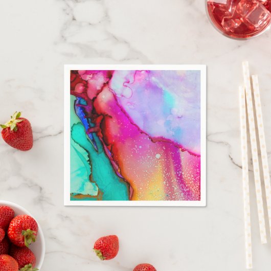 Papier Napkins, Standardcocktail Serviette (Beispiel)