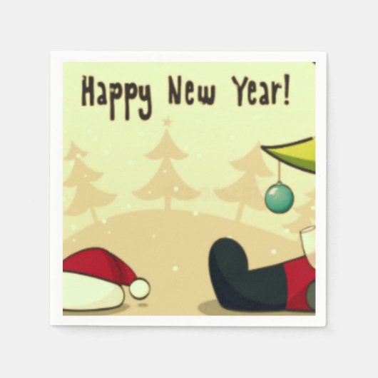 Papier Napkins, Standardcocktail Serviette (Vorderseite)