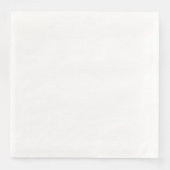 Papier Napkins, Standardessen Serviette (Vorderseite)