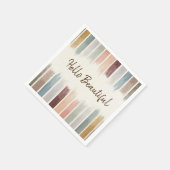 Papier Napkins, Streifen Serviette (Ecke)