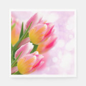 Papier Napkins-Tulips Serviette (Vorderseite)