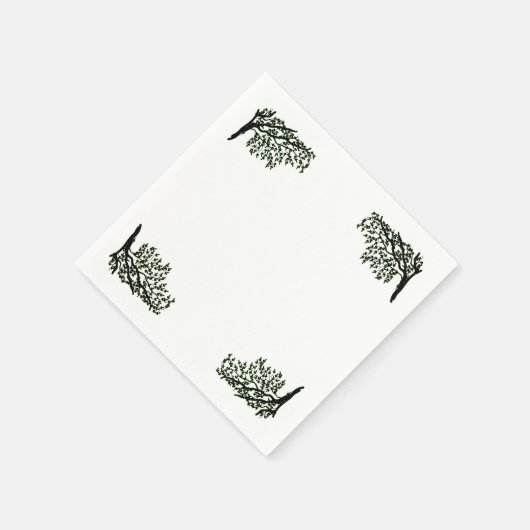 Papier Napkins - Wendebaum Serviette (Ecke)