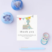 PAPIER | Niedlicher Dinosaurier Cake Kindergeburts (Einzeln)