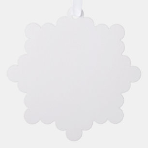 Papier-Ornamentkarte Ornament Karte