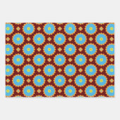 Papier Pack 175 dekorativ braun blau gelb (Vorderseite 3)