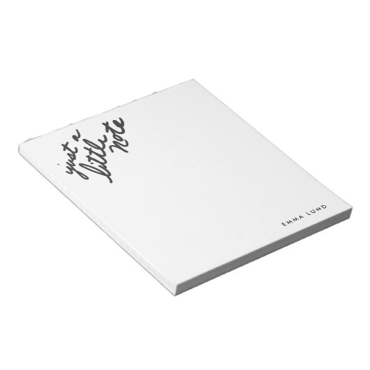 Papier-Pad für benutzerdefinierte kleine Notizen Notizblock (angewinkelt)