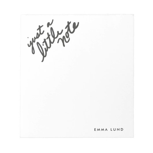 Papier-Pad für benutzerdefinierte kleine Notizen Notizblock (Vorderseite)