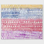 PAPIER : PAUL KLEE GESCHENKPAPIER (Flach)