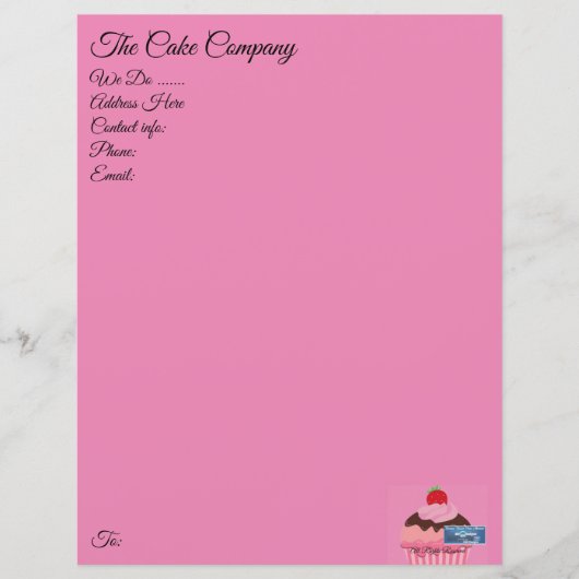 Papier Pink (Cupcake) RFPMDesign ©️ 2024 (Vorderseite)