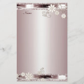 Papier Pink Floral (Vorderseite)