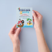 PAPIER | Piraten Kindergeburtstag Party Einladung (Gruppe)