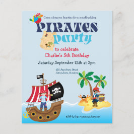 PAPIER | Piraten Kindergeburtstag Party Einladung