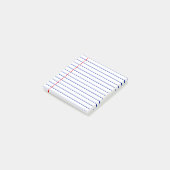 Papier Post-it Klebezettel (angewinkelt)