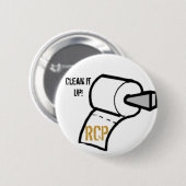 Papier, räumen Sie es auf! , Button (Vorne & Hinten)