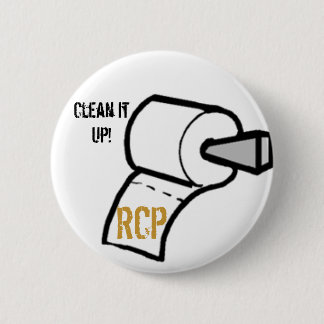 Papier, räumen Sie es auf! , Button