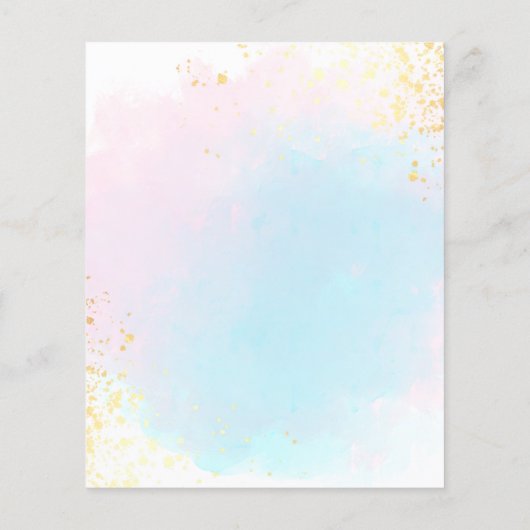 PAPIER | Rosa Aquamarine Probe (Hinten)