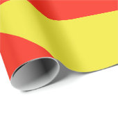 Papier rot und gelb geschenkpapier (Rolleneckpunkt)