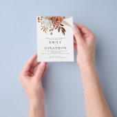 PAPIER Rustic Terracotta Florals Engagement Party (Gruppe)