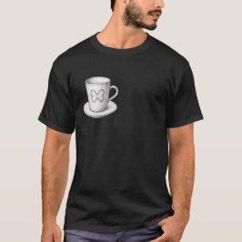 Papier-Schale Teetasse T-Shirt