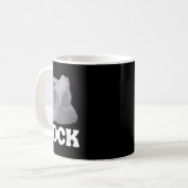 Papier Scheren passt Halloweenkostüme Kaffeetasse (Vorderseite Links)