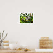 Papier-Schmetterling Poster (Küche)